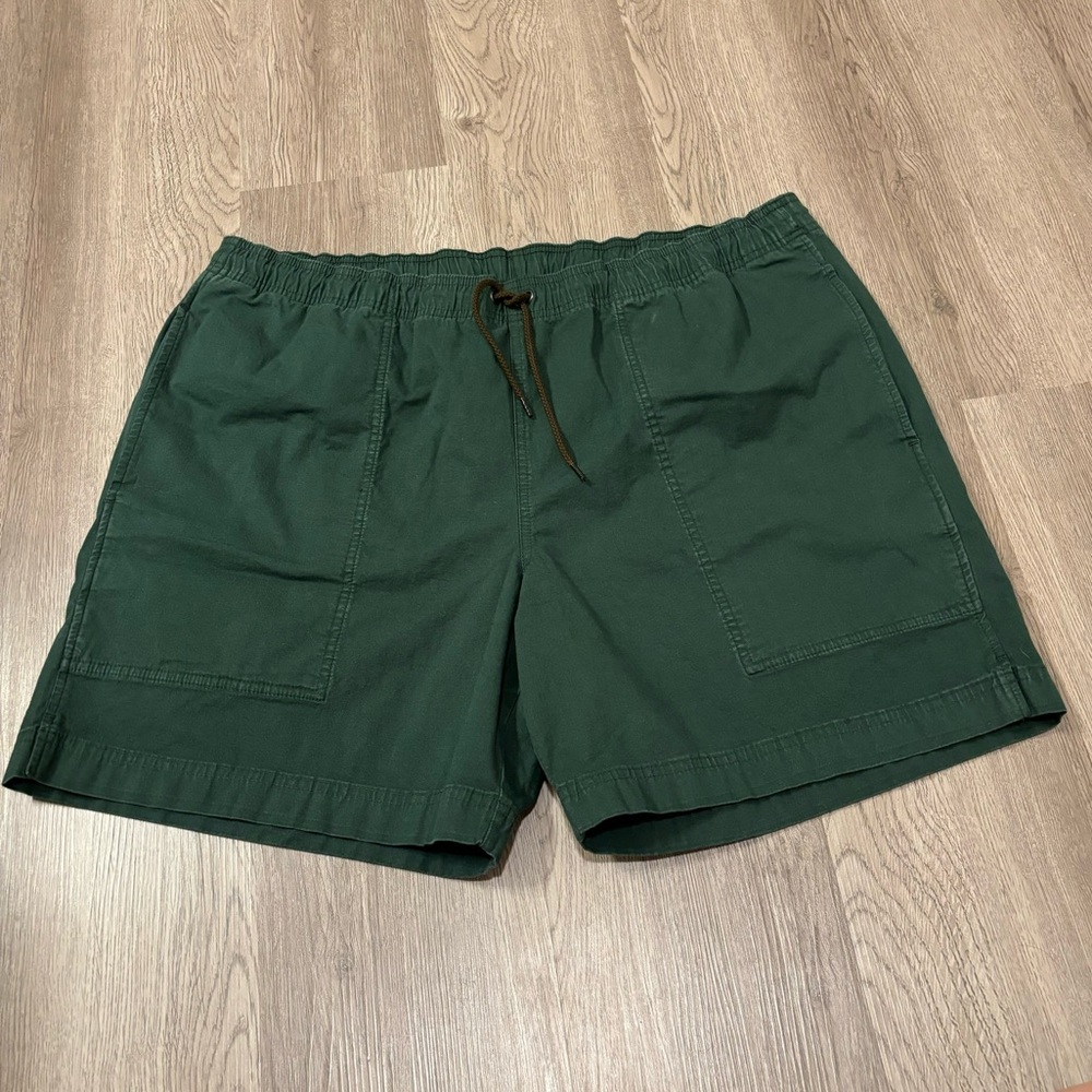 NWT Filson Dry Falls Pull On Trail Shorts 7" Inch Drawstring Dark Green Mens XL
